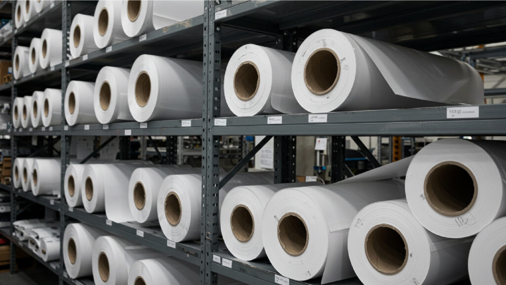 Papel autoadhesivo térmico directo